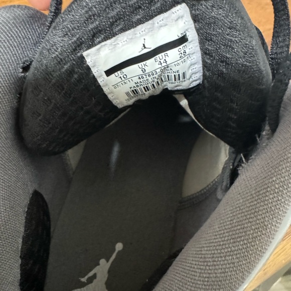 Jordan Big Ups size 10 - Picture 7 of 9